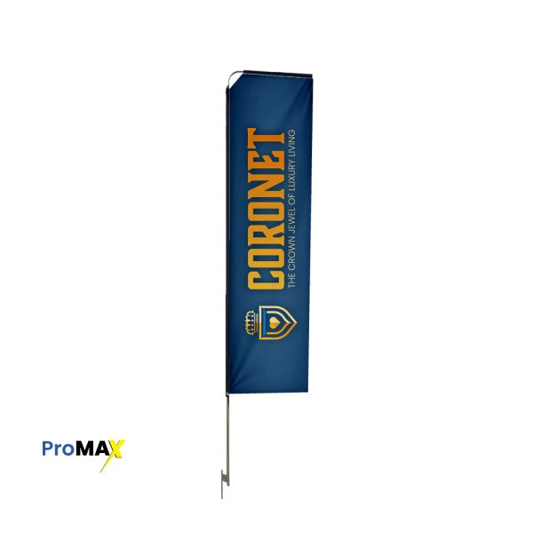 ProMAX Telescopic Banner 3m Double sided, Complete