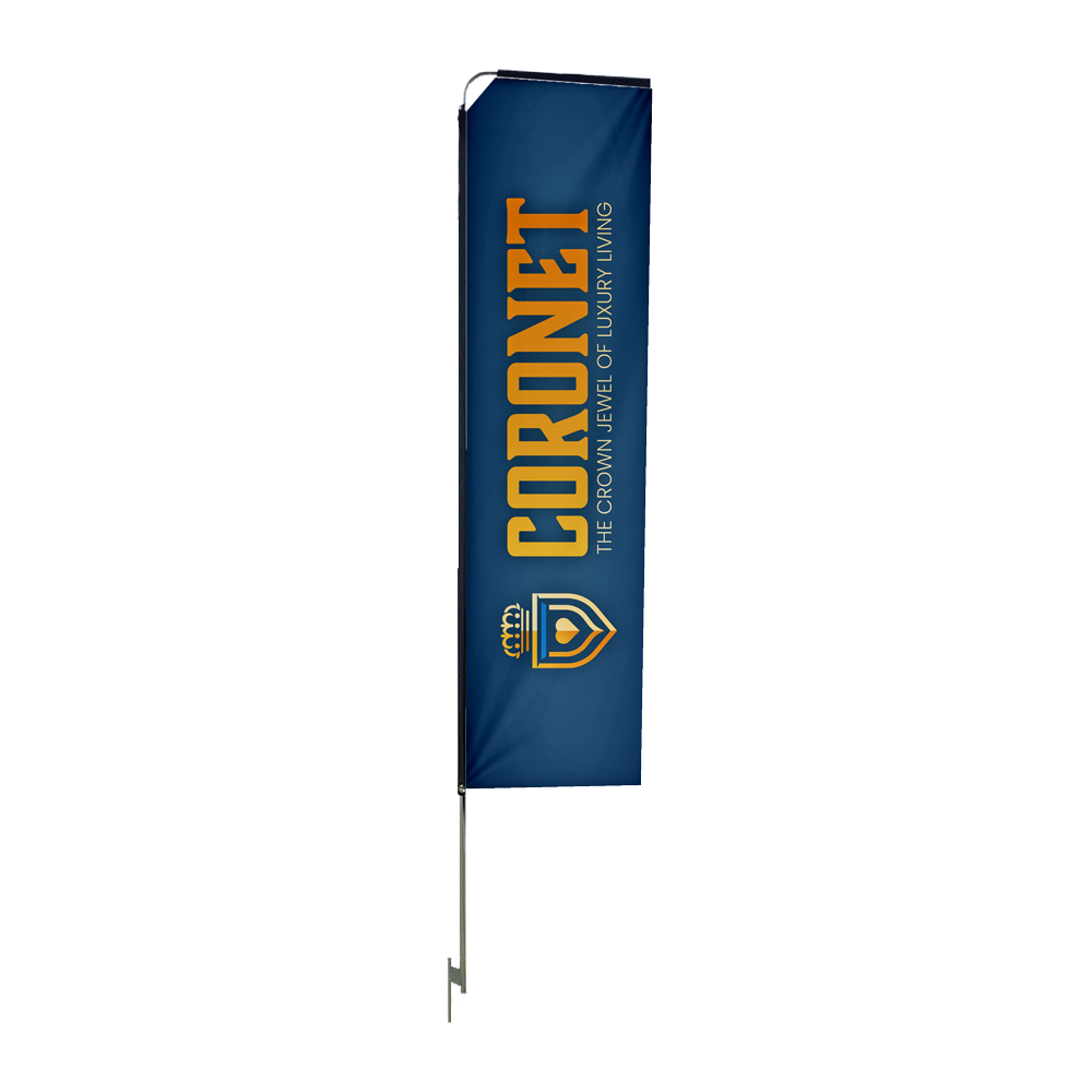 ValueFLEX Telescopic Banner 3m Single sided, Complete