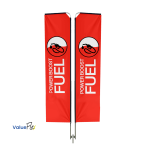 ValueFLEX Telescopic Banner 4m Double sided, Complete