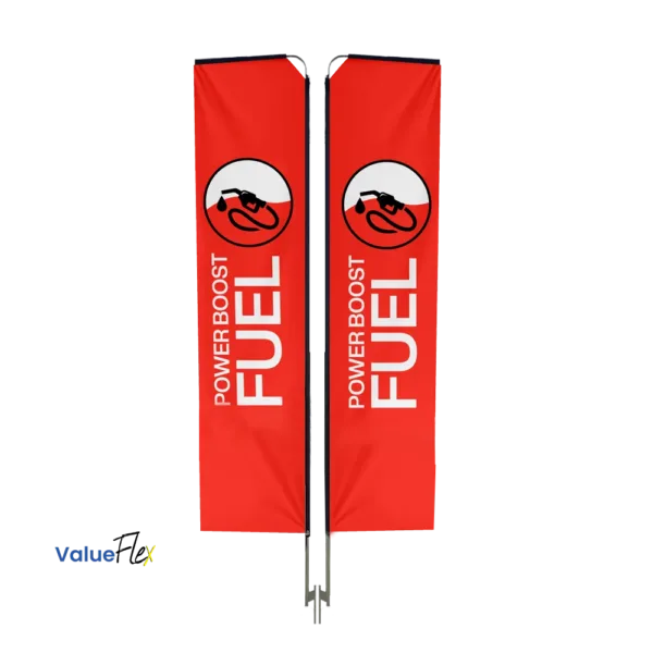 ValueFLEX Telescopic Banner 4m Double sided, Complete