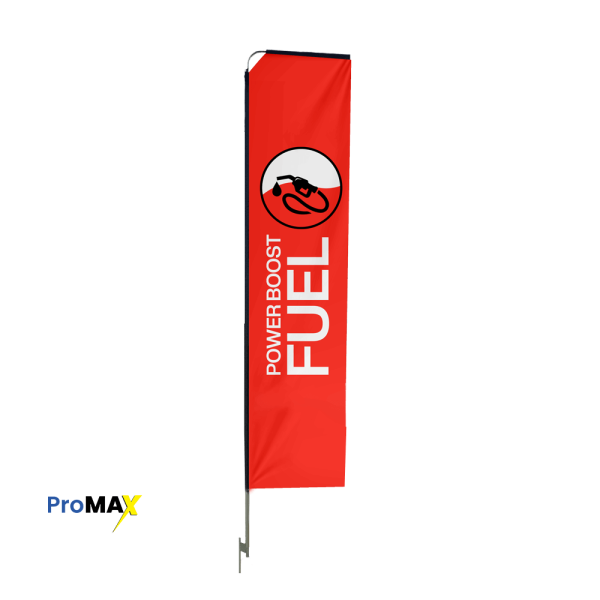ProMAX Telescopic Banner 4m Single sided, Complete