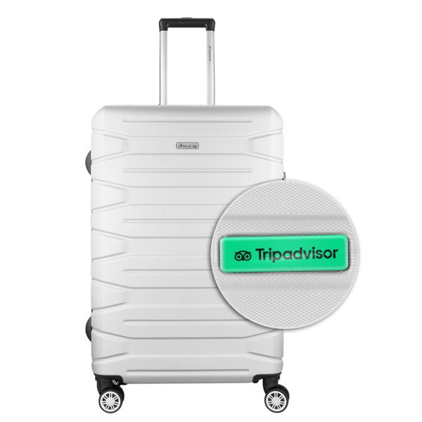 Travelwize Cabana ABS 4-Wheel Spinner 75cm Luggage