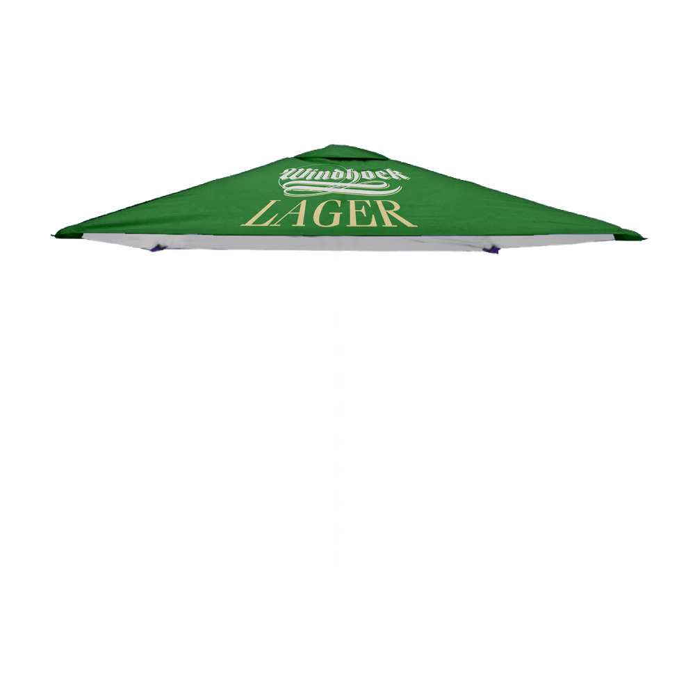 Umbrella 2m x 2m, Dye Sub, Square 4-Panel, Skin Only