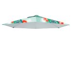 Umbrella 3m x 3m, Dye Sub, Hexagon 6-Panel, Skin only