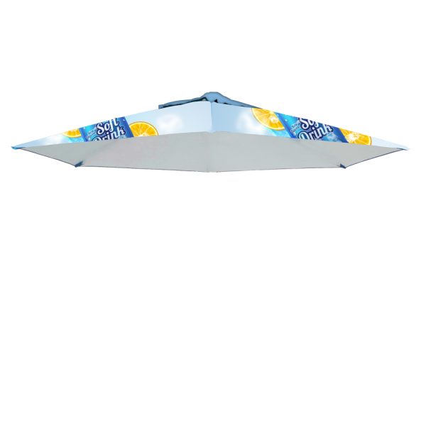 Umbrella 3m x 3m, UV Print, Hexagon 6-Panel, Skin only