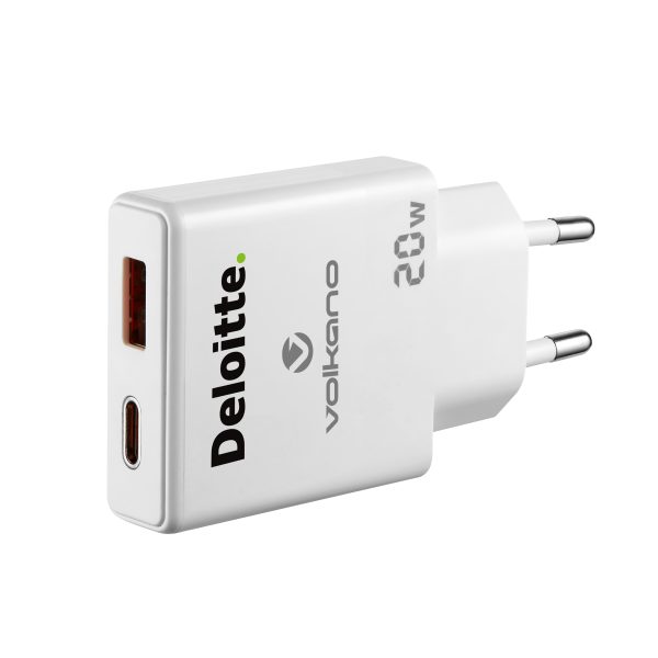 Volkano Mighty Series 20W Dual USB A & USB