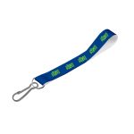 Matte Polyester Wrist Phone Strap S/Sided Print with Swivel Hook 15 x 340mm
