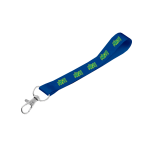 Matte Polyester Wrist Phone Strap D/Sided Print with Snap Hook 20 x 340mm
