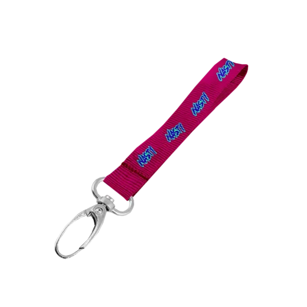 Petersham Wrist Phone Strap D/Sided Print with Lobster Clip 20 x 340mm