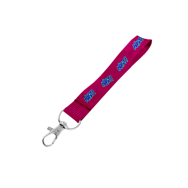Petersham Wrist Phone Strap D/Sided Print with Snap Hook 20 x 340mm