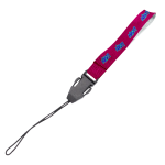 Petersham Wrist Phone Strap S/Sided Print with Cellphone Clip 20 x 340mm