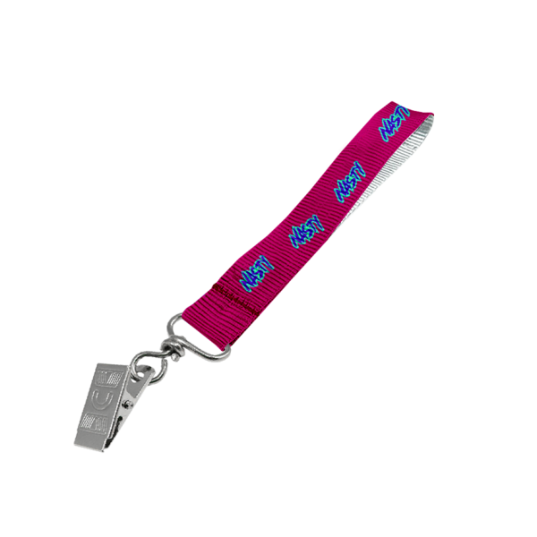 Petersham Wrist Phone Strap S/Sided Print with Crocodile Clip 20 x 340mm