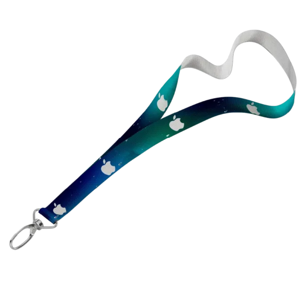 Petersham Wrist Phone Strap S/Sided Print with Lobster Clip 20 x 340mm