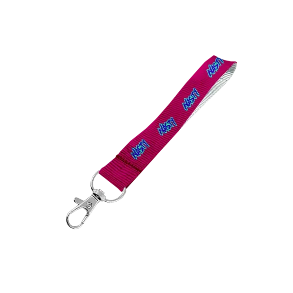 Petersham Wrist Phone Strap S/Sided Print with Snap Hook 20 x 340mm