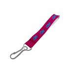 Petersham Wrist Phone Strap S/Sided Print with Swivel Hook 20 x 340mm