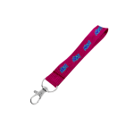 Petersham Wrist Phone Strap D/Sided Print with Snap Hook 25 x 340mm