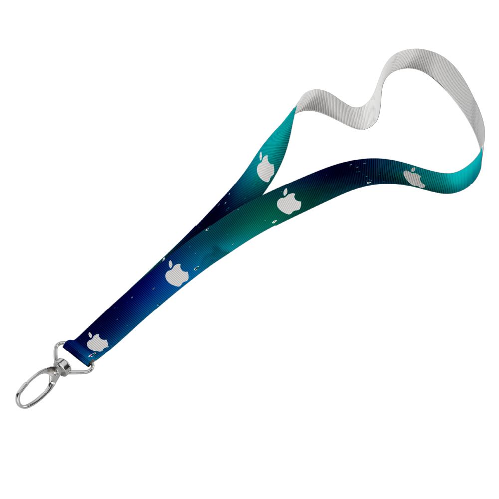 Petersham Wrist Phone Strap S/Sided Print with Lobster Clip 25 x 340mm