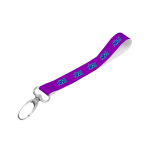 Satin Wrist Phone Strap S/Sided Print with Lobster Clip 15 x 340mm