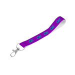 Satin Wrist Phone Strap S/Sided Print with Snap Hook 20 x 340mm