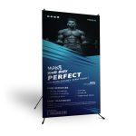 X-Frame Banner 1.2 x 2m, PVC, Print Only.