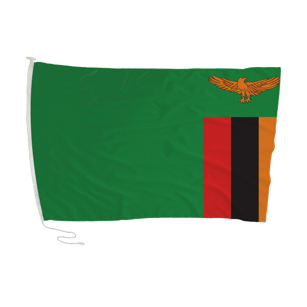 ZAMBIA FLAG 135 x 90cm