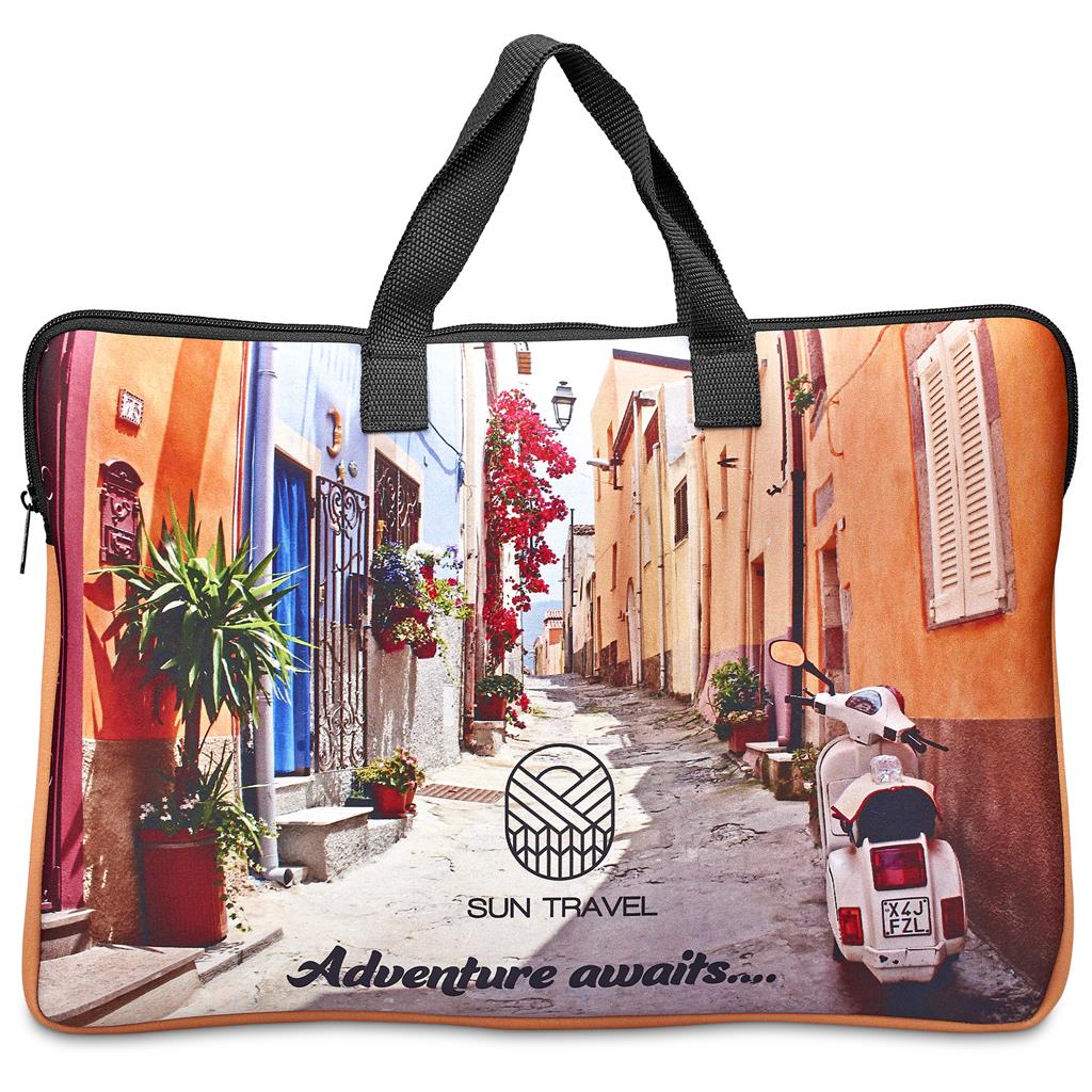 Pre-Production Sample Hoppla Cloud Neoprene Laptop Sleeve with Handles – 15 -16 inch - Image 4