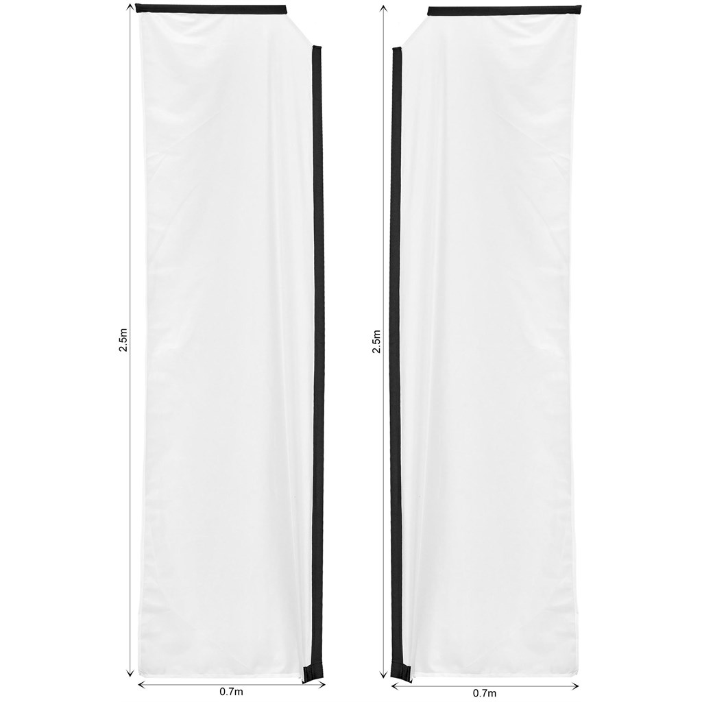 Legend 3m Sublimated Telescopic Double-Sided Flying Banner Skin (Excludes Hardware) - Image 2