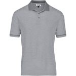 Mens Verge Golf Shirt - Light Grey