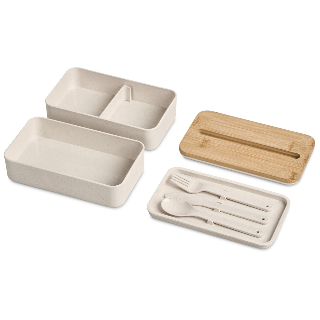 Okiyo Dura Wheat Straw & Bamboo Lunch Box Set - Image 24