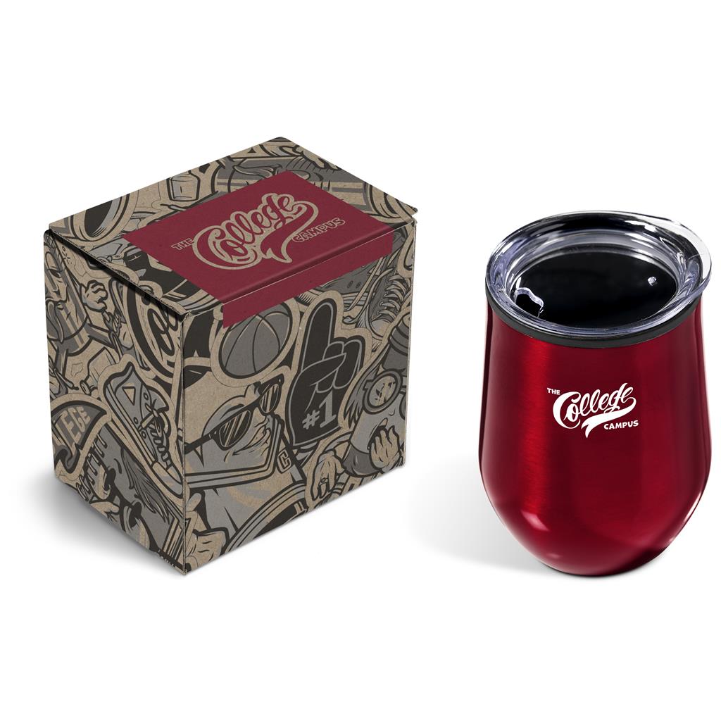 Serendipio Madison Cup in Bianca Custom Gift Box - Red - Image 7