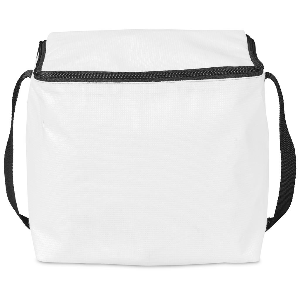 Pre-Production Sample Hoppla Quebec Recycled PET Stitch-Bond 12 Can Cooler - Image 8