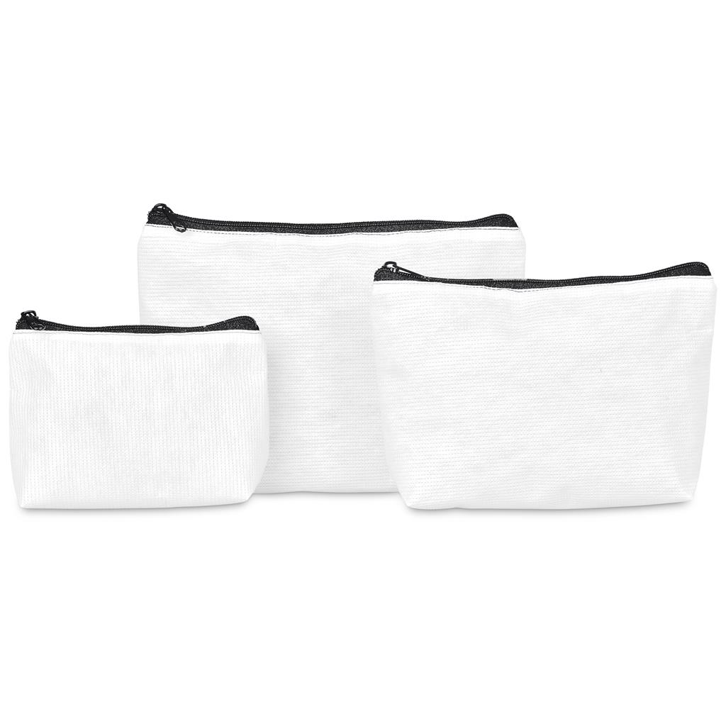 Pre-Production Sample Hoppla Leanne Recycled PET Stitch-Bond Midi Toiletry Bag - Image 14