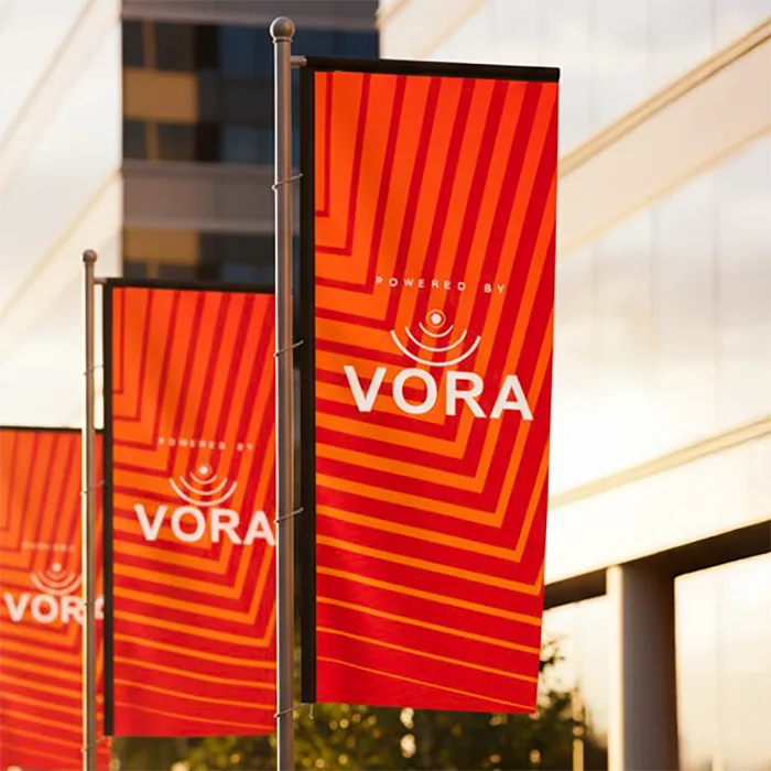 Corporate Flag Single Sided Digital - Image 2