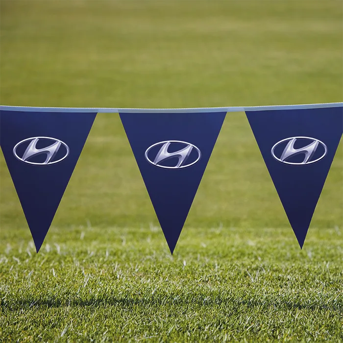 Pennants PVC Digital Single Sided Triangle - Image 2