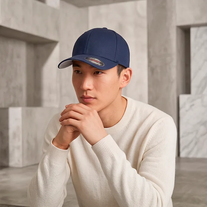 Baseball Fitted Cap - Image 4