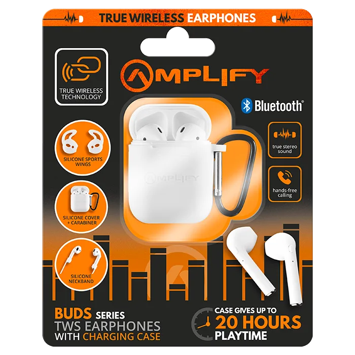 Amplify Buds Series True Wireless Earphones with Accessories - Image 4
