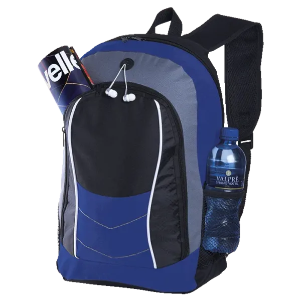 Arrow Design Backpack with Front Flap
