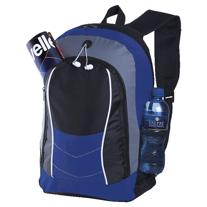 Arrow Design Backpack with Front Flap