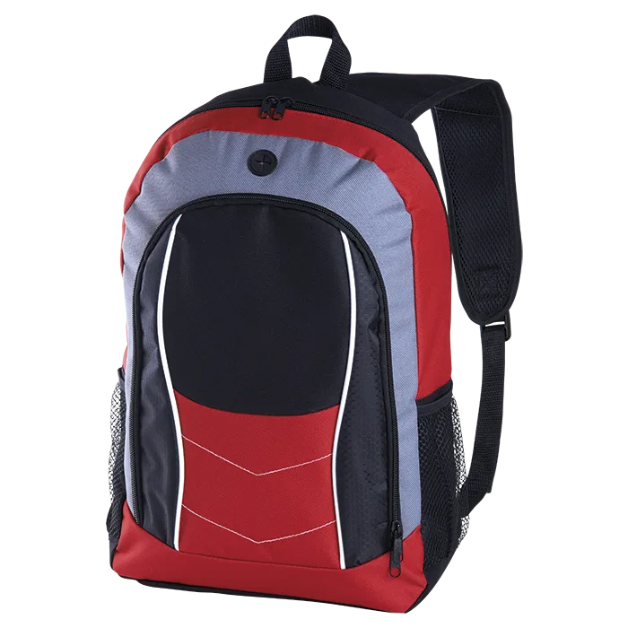 Arrow Design Backpack with Front Flap - Image 3