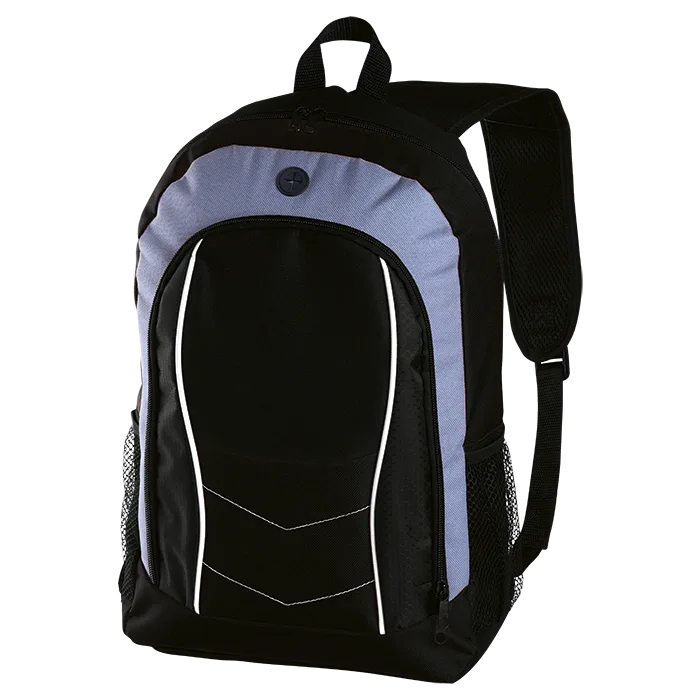 Arrow Design Backpack with Front Flap - Image 5