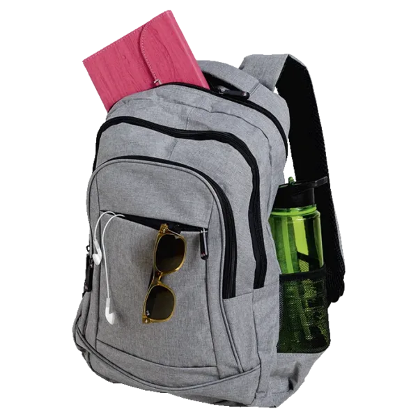Stylish Front Zip Pocket Backpack