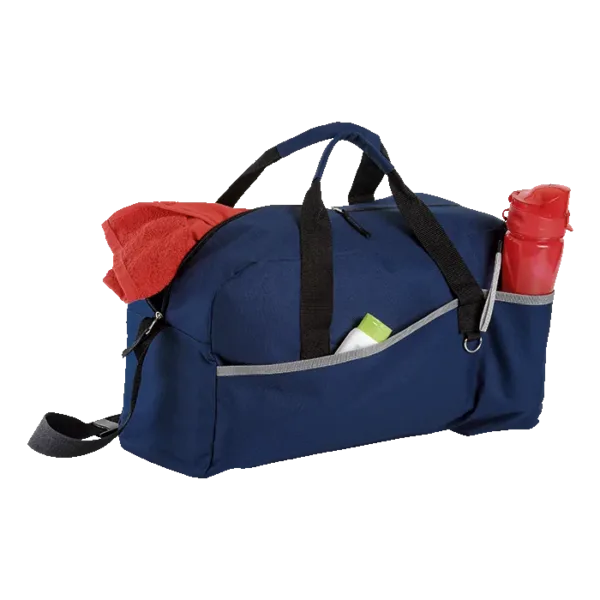Sports Bag with Grey Trim