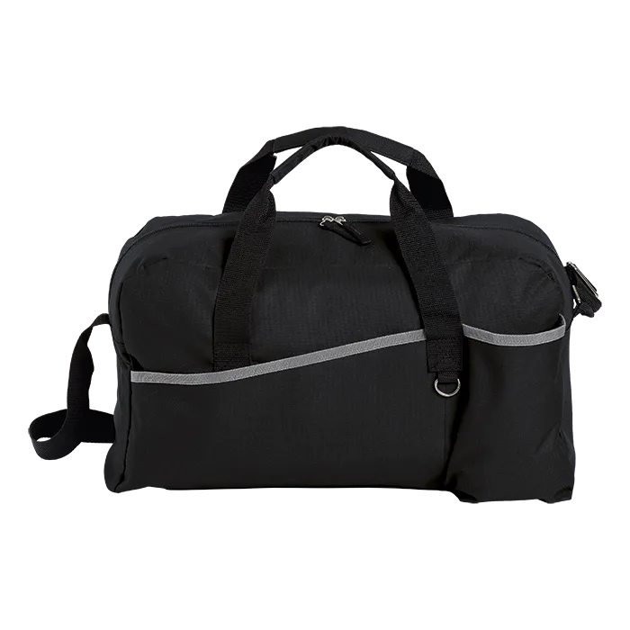 Sports Bag with Grey Trim - Image 3