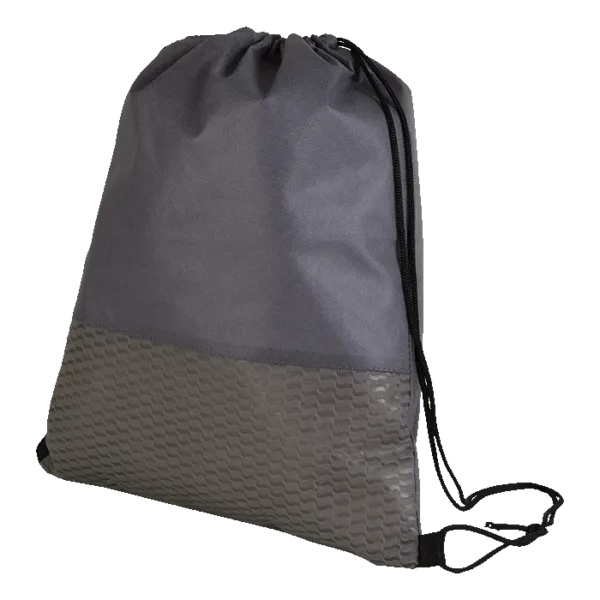Wave Design Drawstring Bag Non-Woven