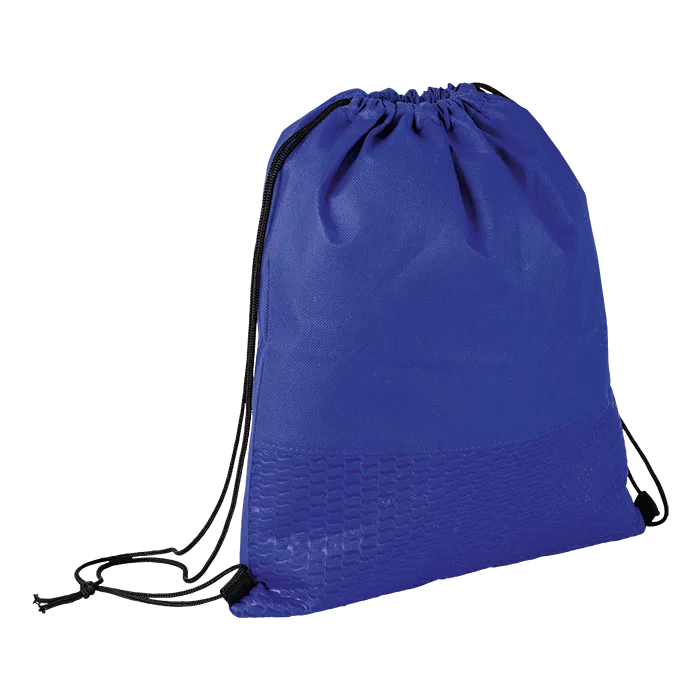 Wave Design Drawstring Bag Non-Woven - Image 5