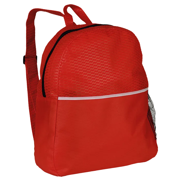 Wave Design Backpack Non-Woven - Image 2