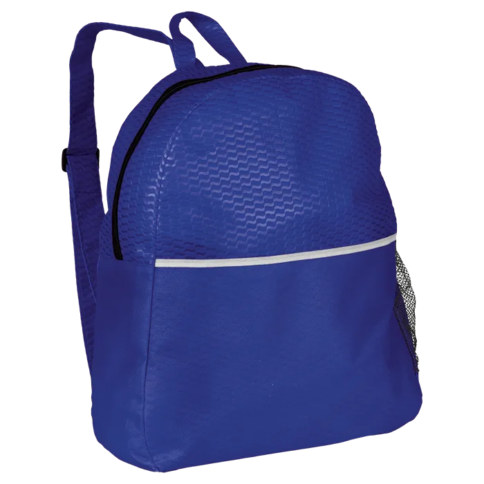 Wave Design Backpack Non-Woven - Image 3