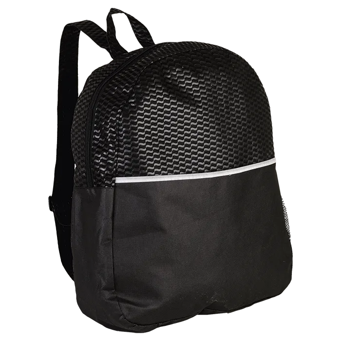Wave Design Backpack Non-Woven - Image 5