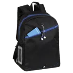 Backpack With Contrast Colour Diagonal Zip
