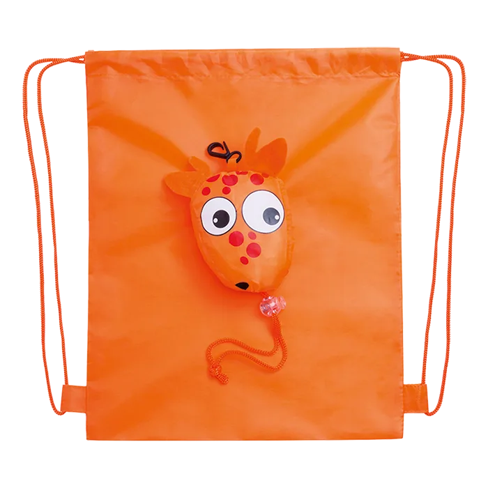 Kissa Foldable Drawstring Bag - Image 2